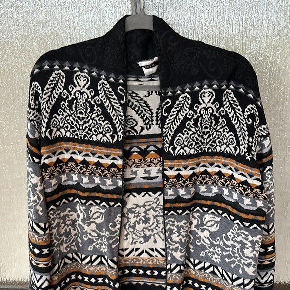 Fuzzi Nordique Cardigan in Black - Size M - Picture 9 of 15